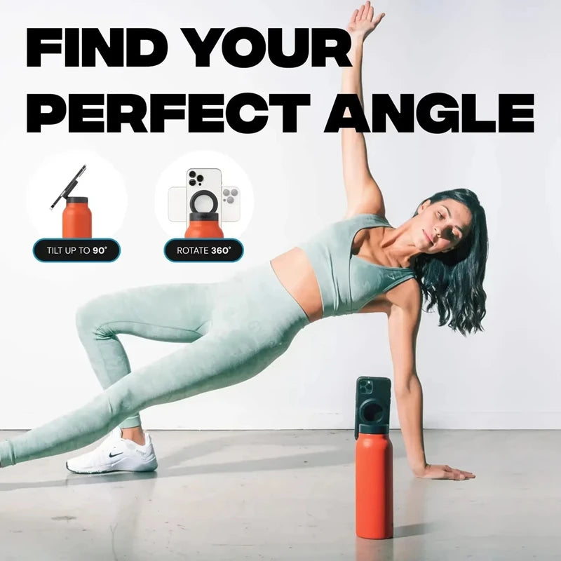 MagCore™ Pro: Botella Térmica con Soporte Magnético MagSafe y Trípode Integrado